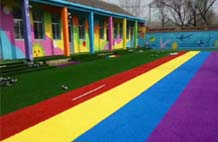 亞強體育施工案例:人造草坪